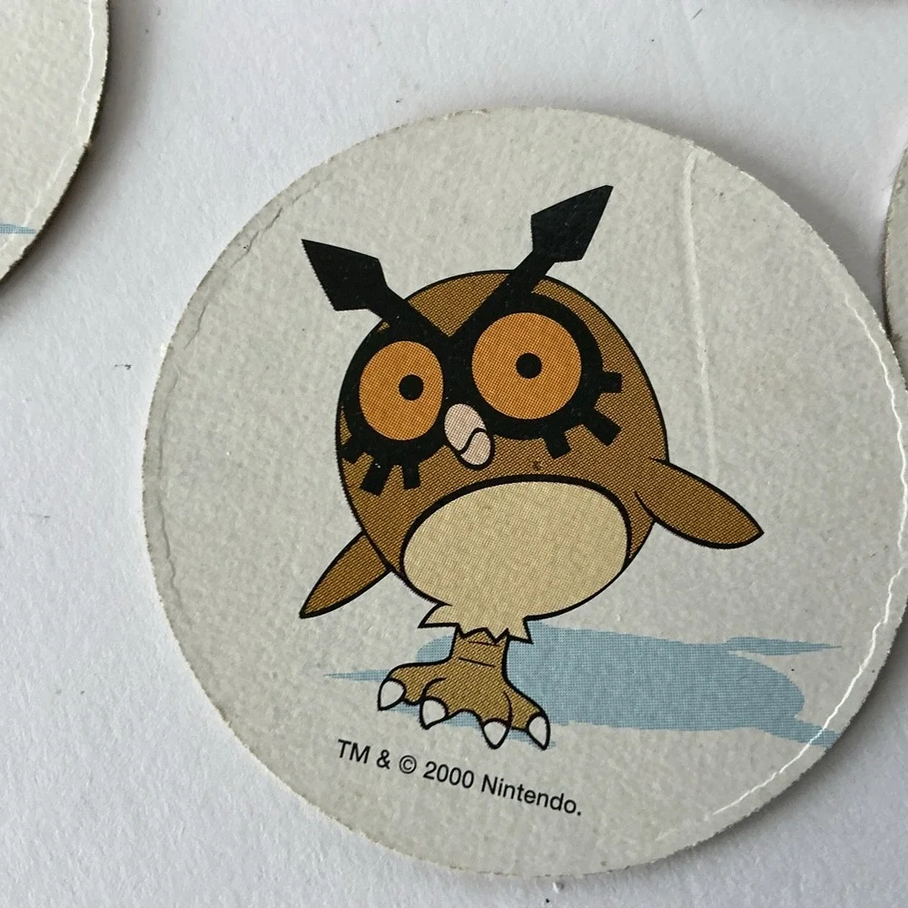 Pokemon Tazo Lot 9 Totodile‎ Typhlosion Togepi Marill Johto 2000